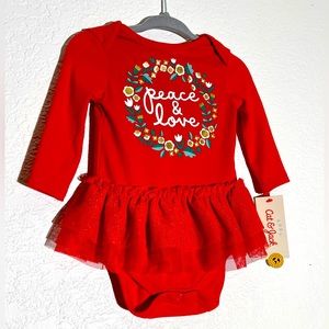 Cat & Jack Peace & Love Onesie